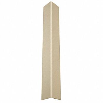 PAWLING CORP Corner Guard Taped 1-1/2x96in. Champagne, 49JN90