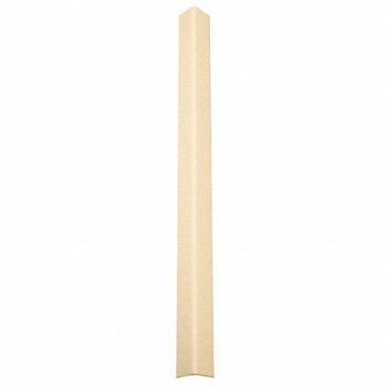 PAWLING CORP Corner Guard Taped 3/4x96 in Ivory, 49JP02