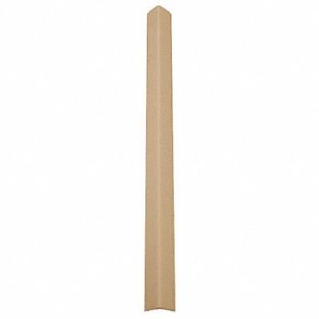 PAWLING CORP Corner Guard Taped 3/4x96 in Tan, 49JP03