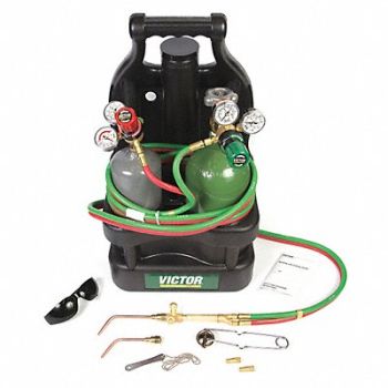 VICTOR 9pc Gas Welding Outfit, 49JP40