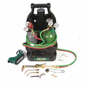 VICTOR 11pc Gas Welding Outfit, 49JP42