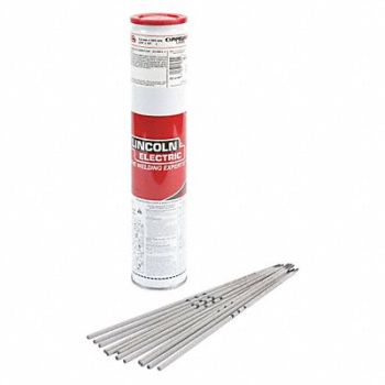 LINCOLN ELECTRIC Stick Electrode 5/32 in Dia 14 in L, 49JR52