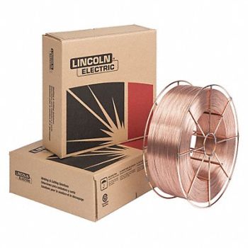 LINCOLN ELECTRIC MIG Welding Wire 44 lb 0.035 in dia., 49JR51
