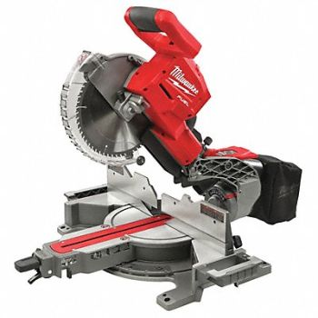 MILWAUKEE Cordless Miter Saw 4000 RPM 18.0VDC, 49JU88
