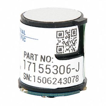 INDUSTRIAL SCIENTIFIC Large Replacement Sensor CO H2S, 49JZ99
