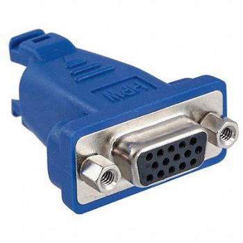 HUBBELL PREMISE WIRING AV Connector VGA Plug-n-Play S-Video, 49K706