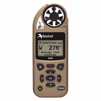 KESTREL Weather Meter Desert Tan 0.3 to 48.87 Hg, 49KA93