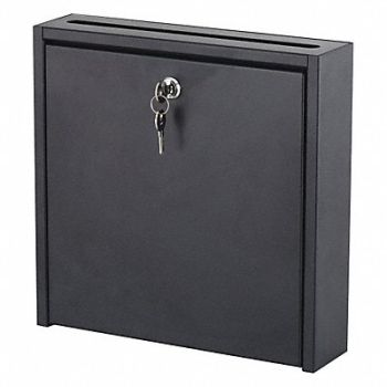 SAFCO Interoffice Mail Box 12 H Steel Black, 619V88