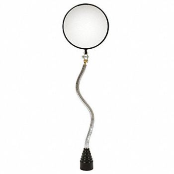 MAG-MATE Inspection Mirror Flexible Arm 14-1/4 In, 49L979