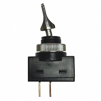 BATTERY DOCTOR Toggle Switch SPST Silver Panel Mount, 49LX04