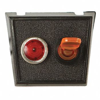 BATTERY DOCTOR Toggle Switch SPST Red, 49LX08