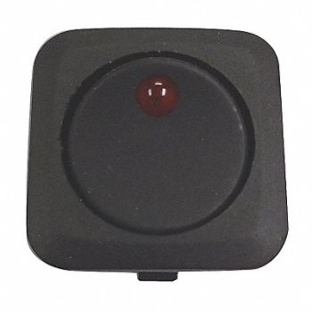 BATTERY DOCTOR Rocker Switch SPST Panel Mount Black, 49LX24