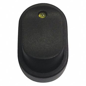 BATTERY DOCTOR Rocker Switch Panel Mount Black Off/On, 49LX25