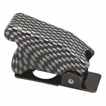 BATTERY DOCTOR Toggle Switch Cover Carbon Fiber, 49LX26