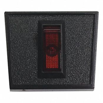 BATTERY DOCTOR Rocker Switch SPST Panel Mount Red, 49LX31