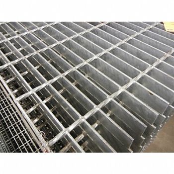GRAINGER APPROVED Carbon Steel Rectangle Bar Grating 6 L, 49N105