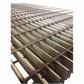GRAINGER APPROVED Bar Grating SS 10 ft Overall L, 49N258