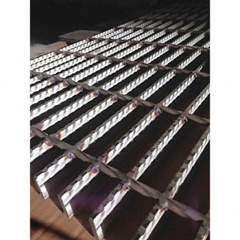 GRAINGER APPROVED Bar Grating SS 10 ft Overall L, 49N294