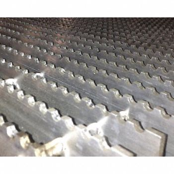 GRAINGER APPROVED Bar Grating Aluminum 4 ft Overall W, 49N508
