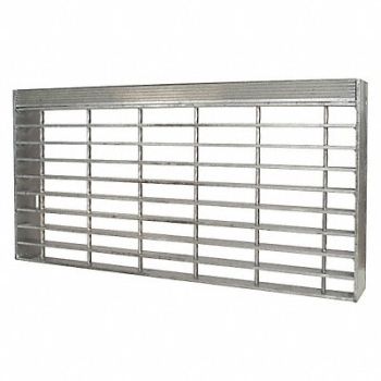 GRAINGER APPROVED Stair Tread Serrated 30 in Tread W, 49N566