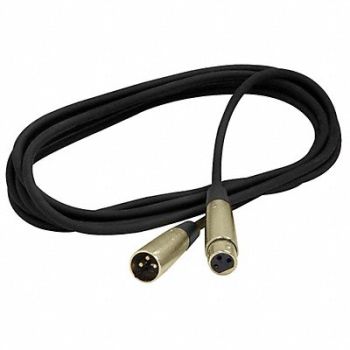 SPECO TECHNOLOGIES Microphone Cable XLR 20 ft., 49N889