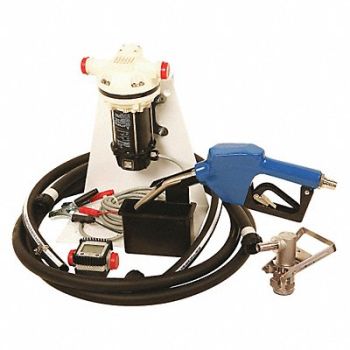 LIQUIDYNAMICS INC. Electric Drum Pump 12VDC 8 gpm 1/10 HP, 49NT44