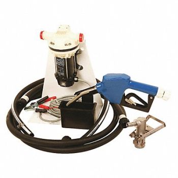 LIQUIDYNAMICS INC. Electric Drum Pump 12VDC 8 gpm 1/10 HP, 49NT45