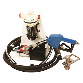 LIQUIDYNAMICS INC. Electric Drum Pump 12VDC 8 gpm 1/10 HP, 49NT46
