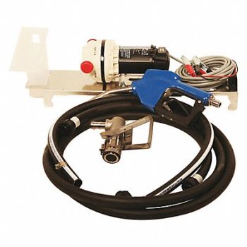 LIQUIDYNAMICS INC. Electric Drum Pump 12VDC 8 gpm 1/10 HP, 49NT55