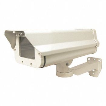 SPECO TECHNOLOGIES CCTV Housing Metal Ivory 4-1/2 in H, 49NV74