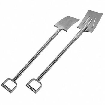 SANI-LAV Shovel Reinforced Stainless Steel 39In., 49P112