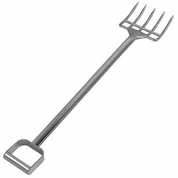 SANI-LAV Super Reinforced Fork SST 8-1/2In Tines, 49P116