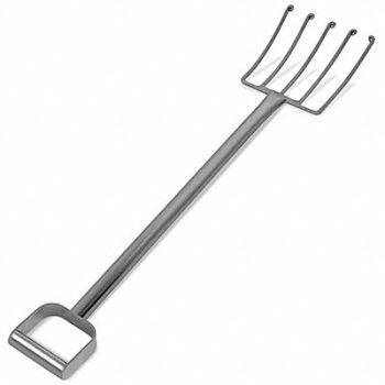 SANI-LAV Standard Cheese Fork SST 10-1/2In Tines, 49P123