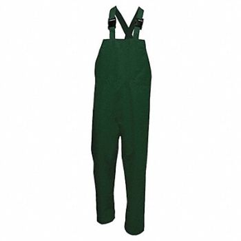 VIKING H7527 Rain Bib Overall Unrated Green L, 49P623
