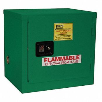JAMCO Pesticide Safety Cabinet 6 gal Green, 515X84