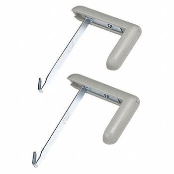 BEST-RITE Partition Hook 50 lb.Weight Capacity PK2, 49RM17