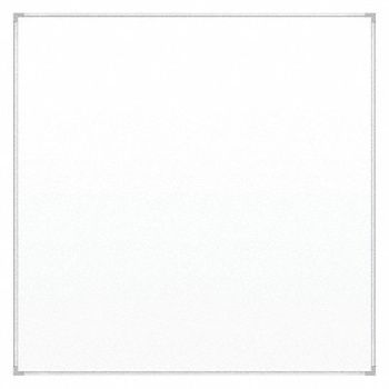 BEST-RITE DryEraseBoard Magnetic Porcelain 48 x48, 49RM73