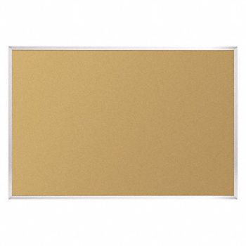 BEST-RITE Bulletin Board 96 W x 48 H Cork Natural, 49RN23