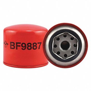 BALDWIN FILTERS Fuel Filter 3-1/4 x 3-11/16 x 3-1/4 In, 49T308