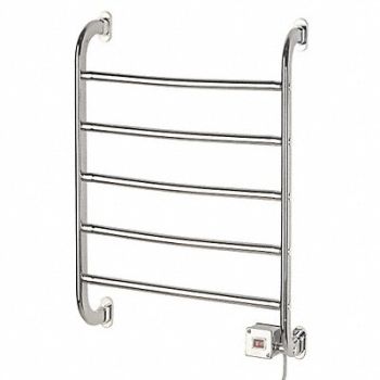 SEE ALL INDUSTRIES Towel Warmer Chrome 80 W 19 in W, 49T406