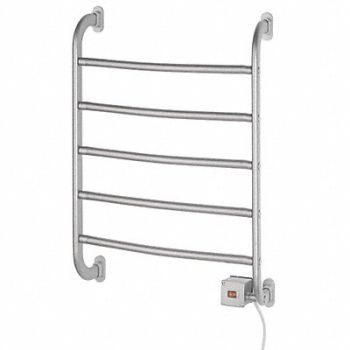SEE ALL INDUSTRIES Towel Warmer Satin Nickel 80 W 19 in W, 49T407