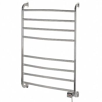 SEE ALL INDUSTRIES Towel Warmer Chrome 105 W 24 in W, 49T408