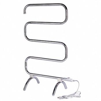SEE ALL INDUSTRIES Towel Warmer Chrome 80 W 24 in W, 49T410