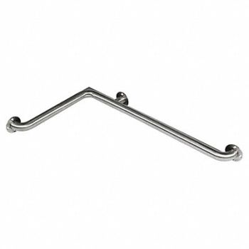 BESTCARE Grab Bar SS Satin 18 in 32 in L, 49T893