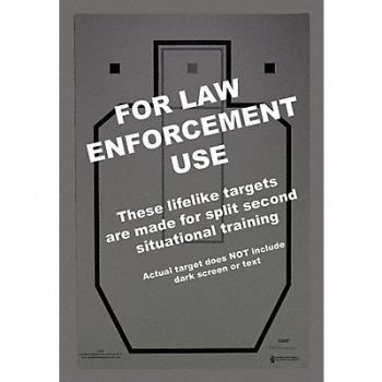 ACTION TARGET Combat Shooting Tactics Target PK100, 49U412