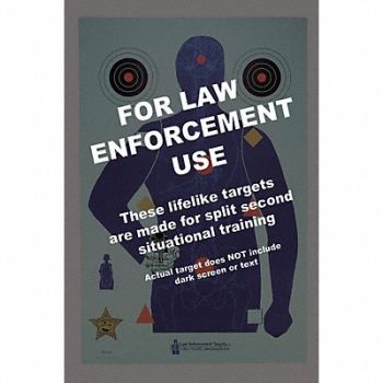 ACTION TARGET Vital Anatomy Silhouette Target PK50, 49U354