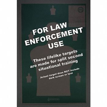 ACTION TARGET Georgia Public Safety Target PK50, 49U365