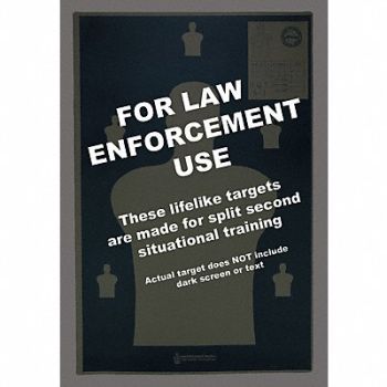 ACTION TARGET Georgia Public Safety Target PK100, 49U440