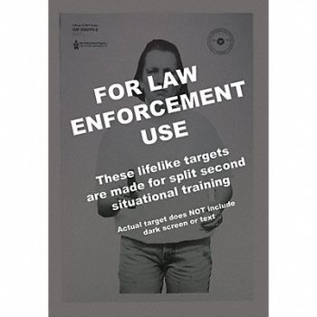 ACTION TARGET Oklahoma CLEET Target Version2 PK100, 49U450