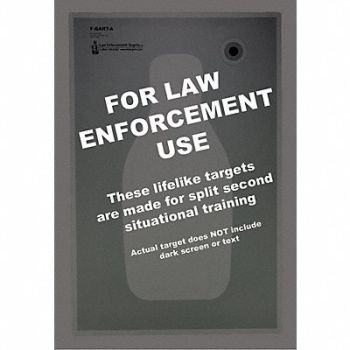 ACTION TARGET FBI Vital Anatomy Target PK100, 49U460